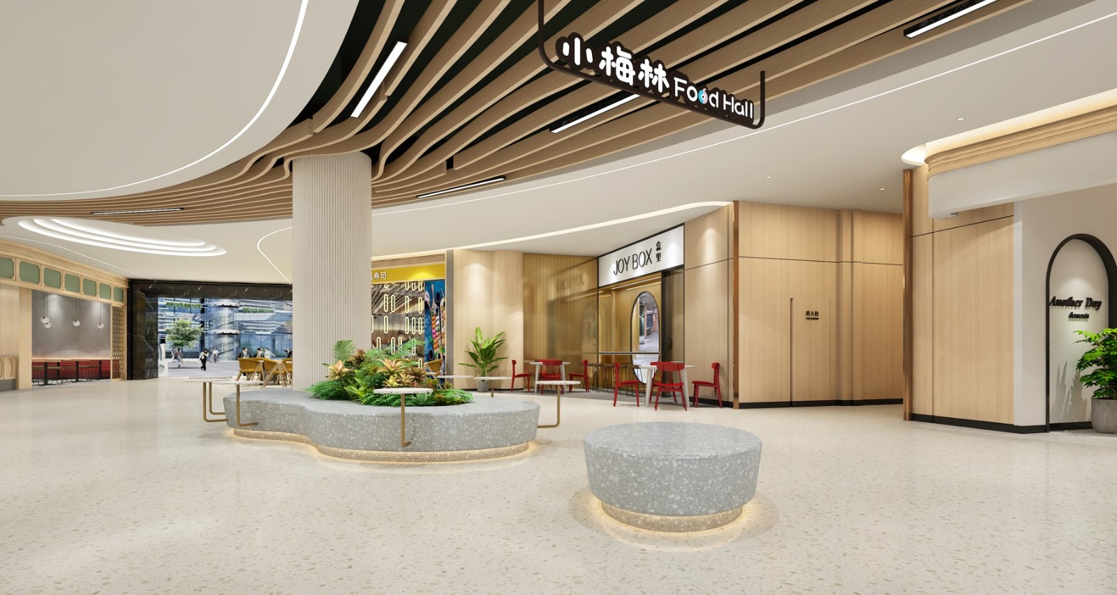 BIM建筑|深圳上梅林之卓悦汇小梅林——“漫步游园” ▏金枫设计