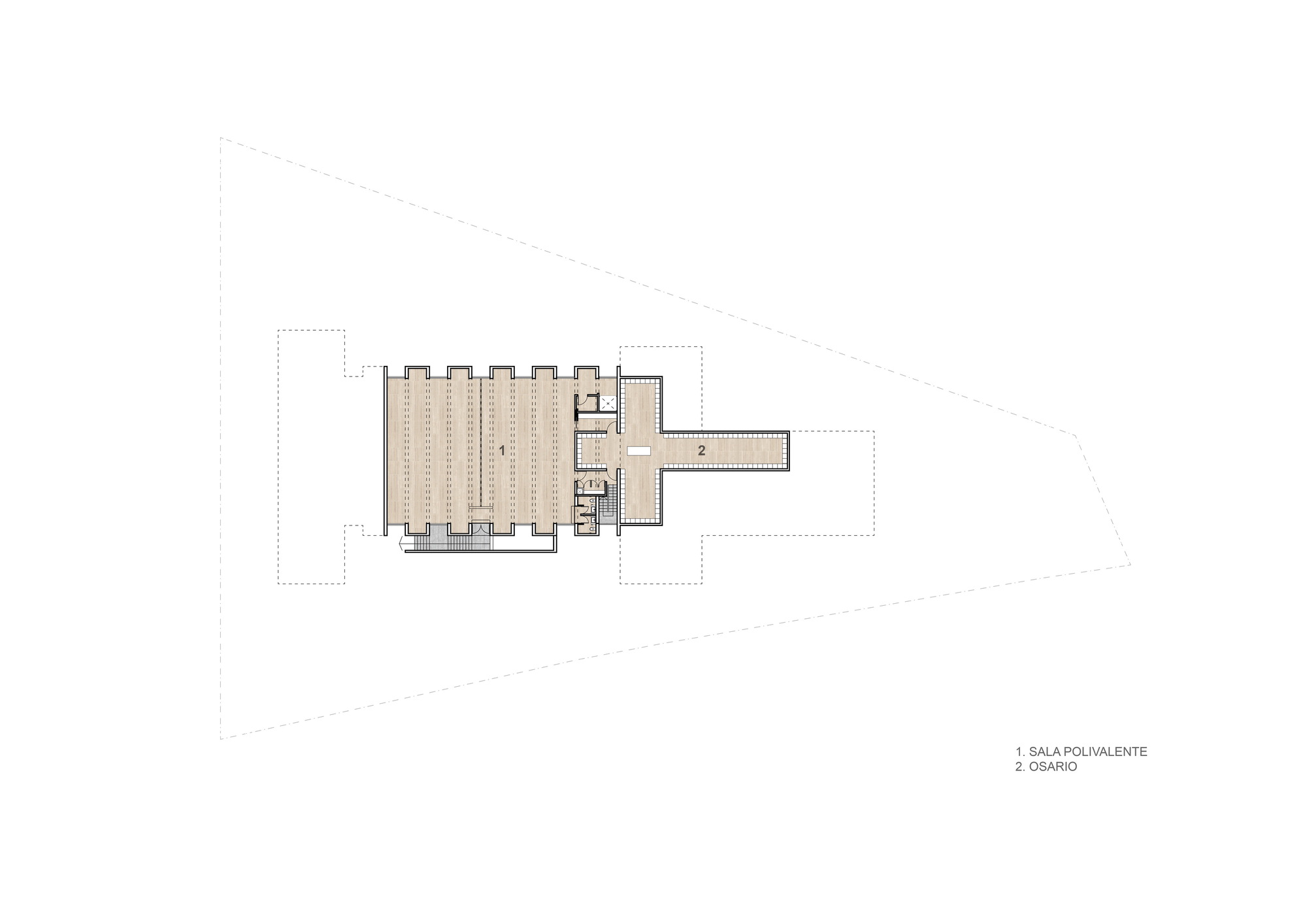 BIM建筑|新火典礼教堂 / WRKSHP arquitectura | urbanismo