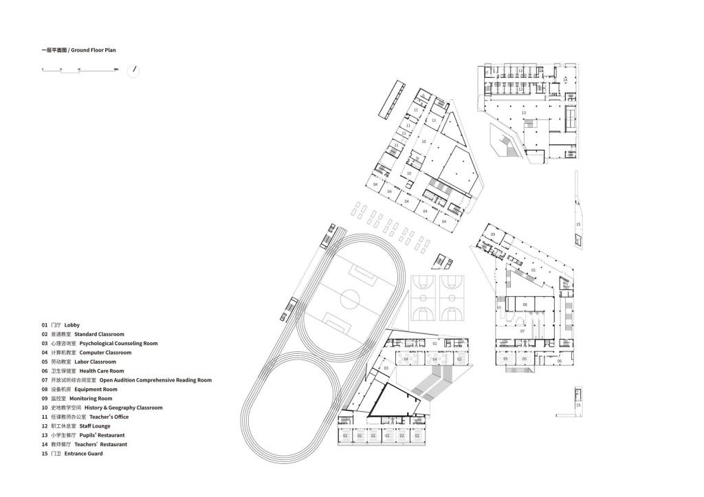 BIM建筑|北京人大附中航天城学校 / 北京市建筑设计研究院
