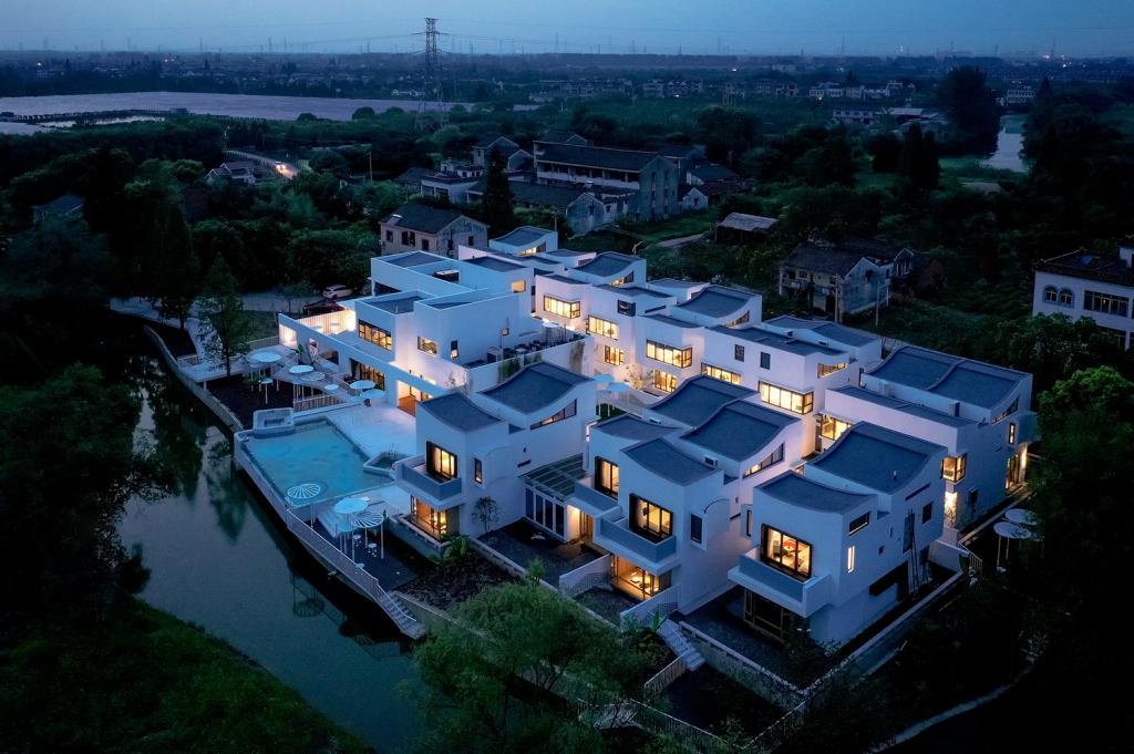 BIM建筑|桐乡原舍·河洲 | 上海严旸建筑设计工作室