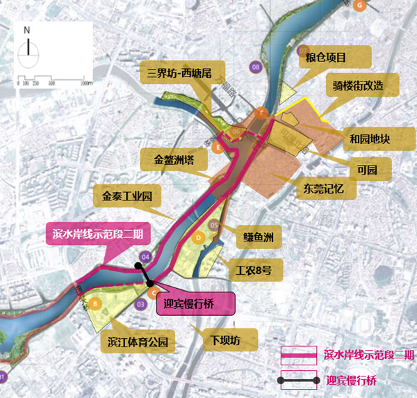 BIM建筑|三江六岸迎宾慢行桥概念方案设计国际咨询正式公告