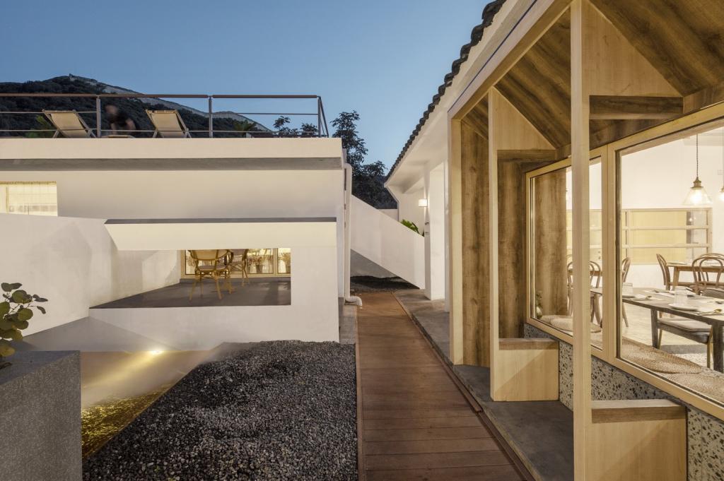 BIM建筑|右蔦乡村庭院餐厅,延庆 / 阿穆隆设计工作室