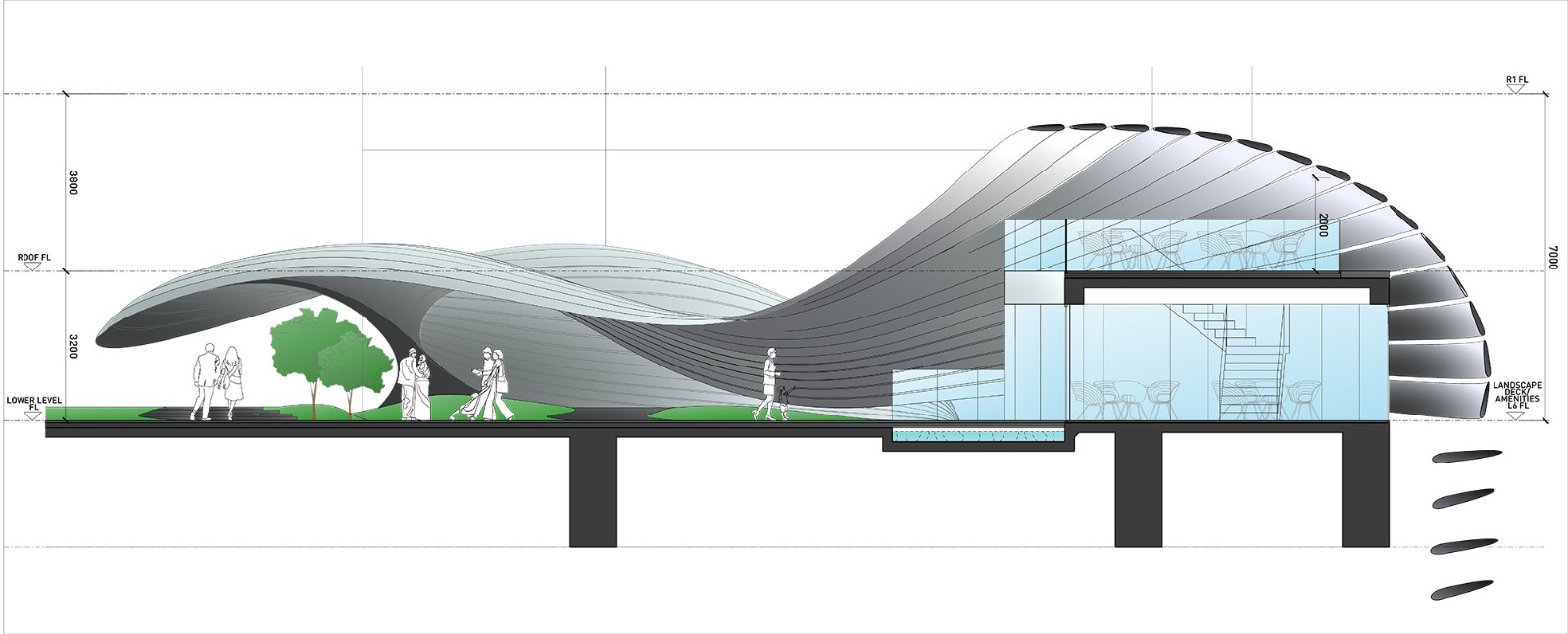 BIM建筑|Arté MK超高层住宅酒店综合体 / SPARK