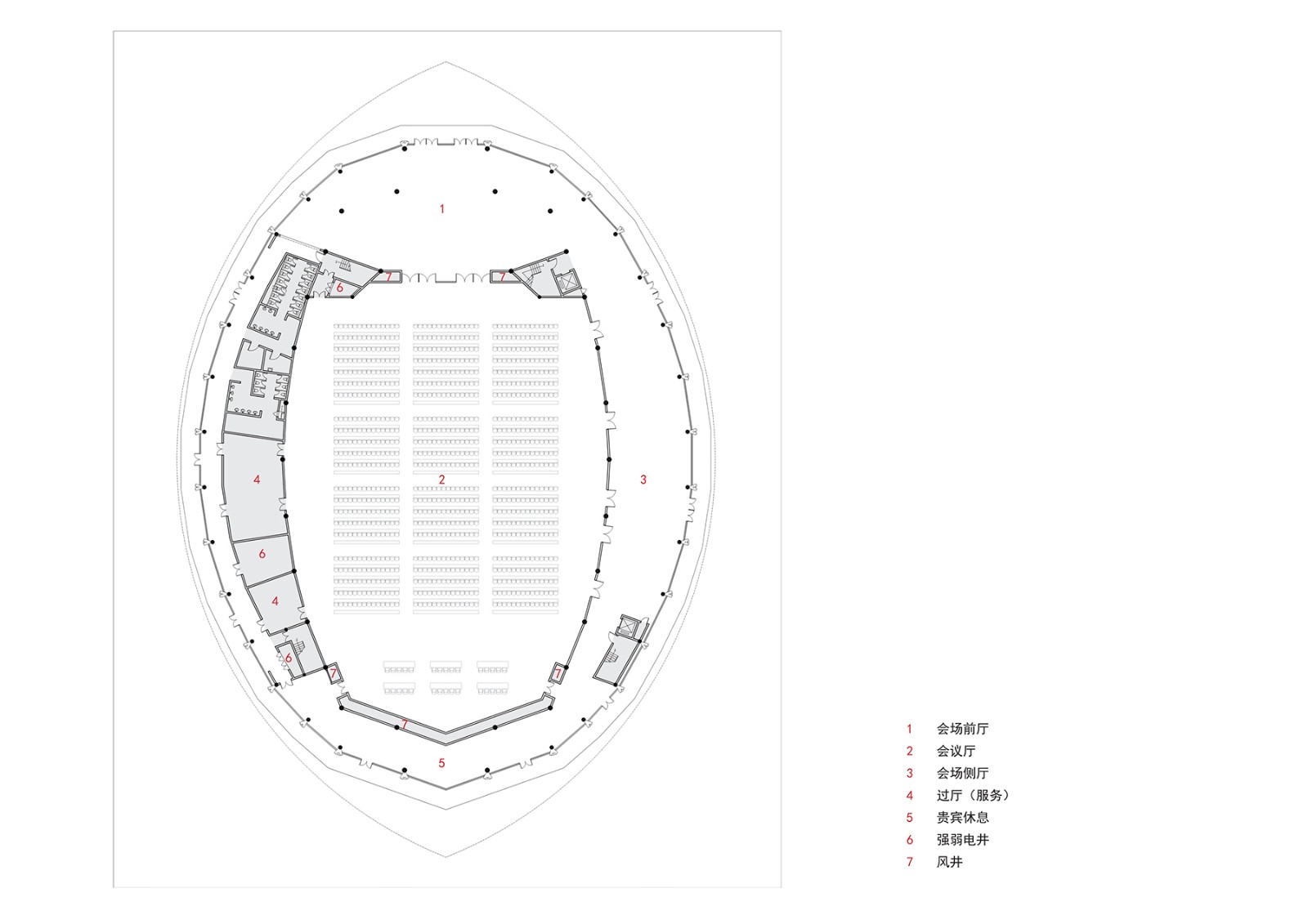 BIM建筑|滴水湖会议中心/ DC国际·c+d设计中心