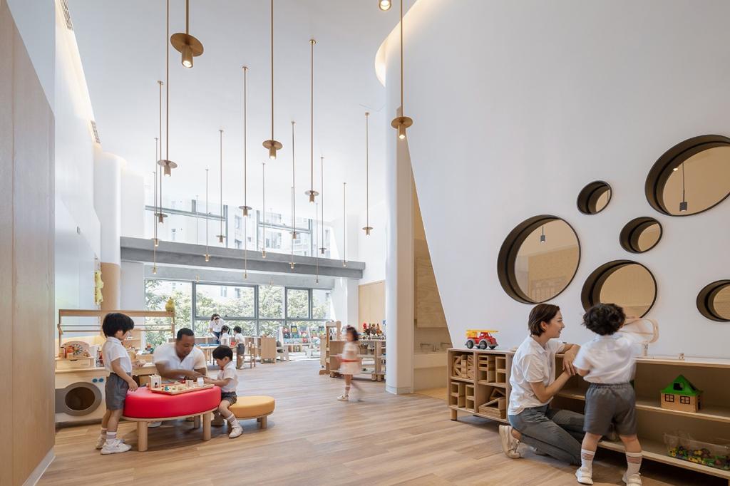 BIM建筑|KING’S KINDERGARTEN 金生幼儿园 / GROUNDWORK元新建城