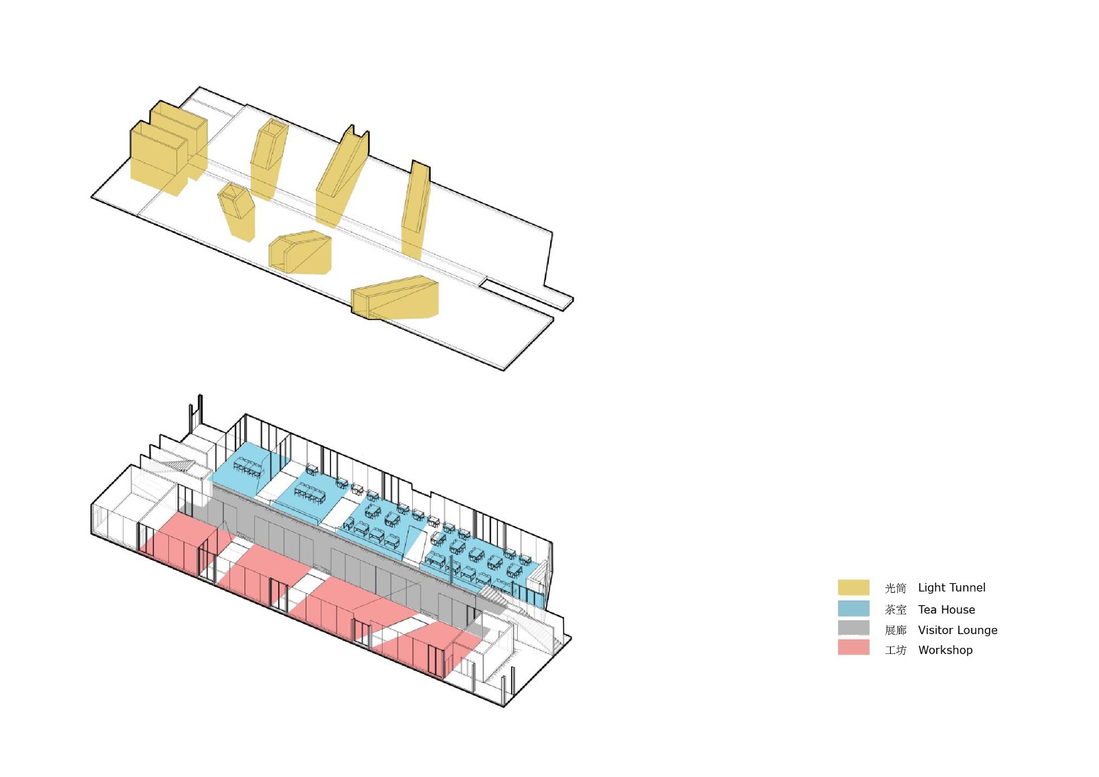 BIM建筑|景宁惠明茶工坊/ DnA_Design and Architecture