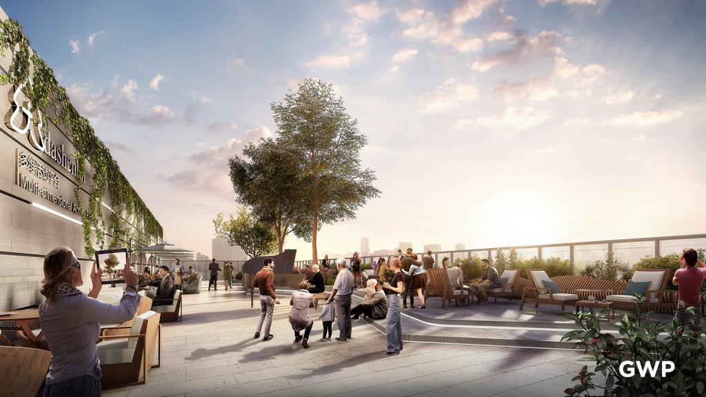 BIM建筑|大参林医药集团荔湾运营中心 / GWP