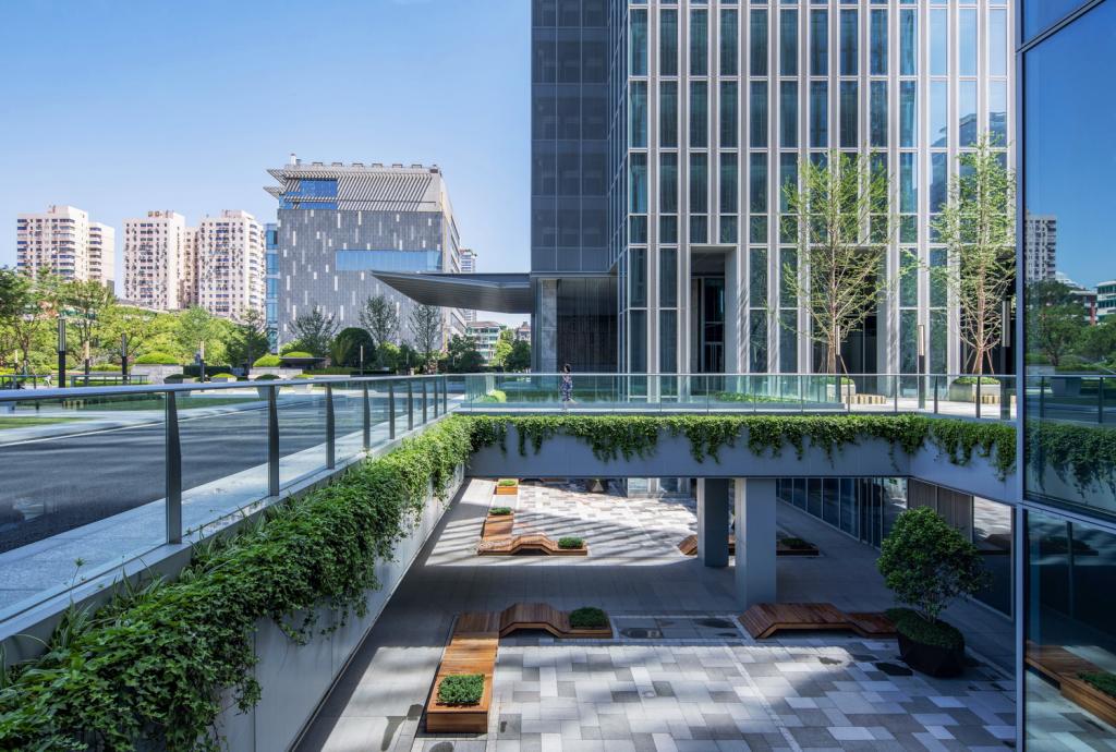 BIM建筑|谦和的城市原点，杭州滨绿大厦 / gad