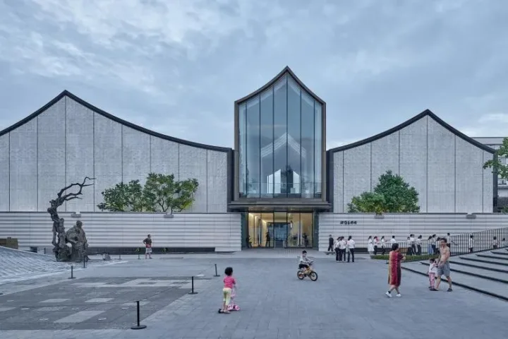BIM建筑|徐渭艺术馆+青藤广场 / 浙江大学建筑设计研究院 ACRC