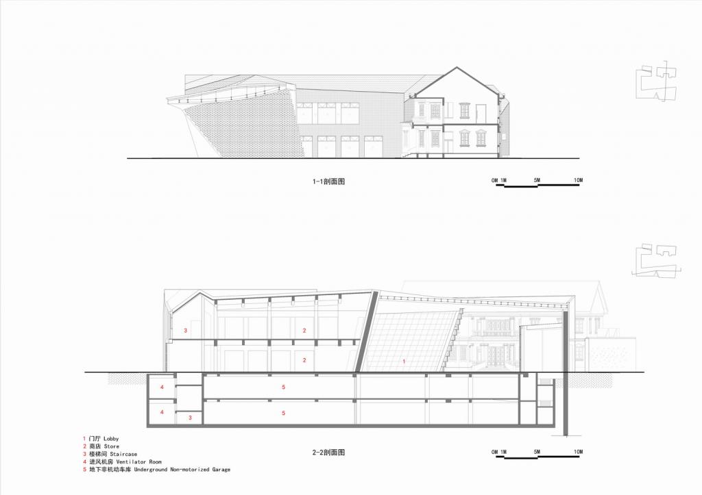 BIM建筑|苏州“狮子口”遗址环境保护与扩建 / 上海日清