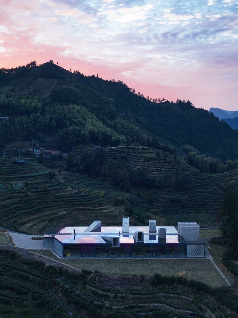 BIM建筑|景宁惠明茶工坊/ DnA_Design and Architecture