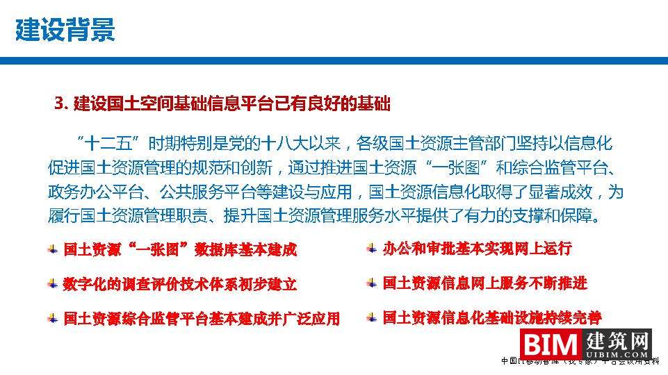 国土空间基础信息平台建设，一张图规划，GIS+BIM智慧城市汇报技术文档下载