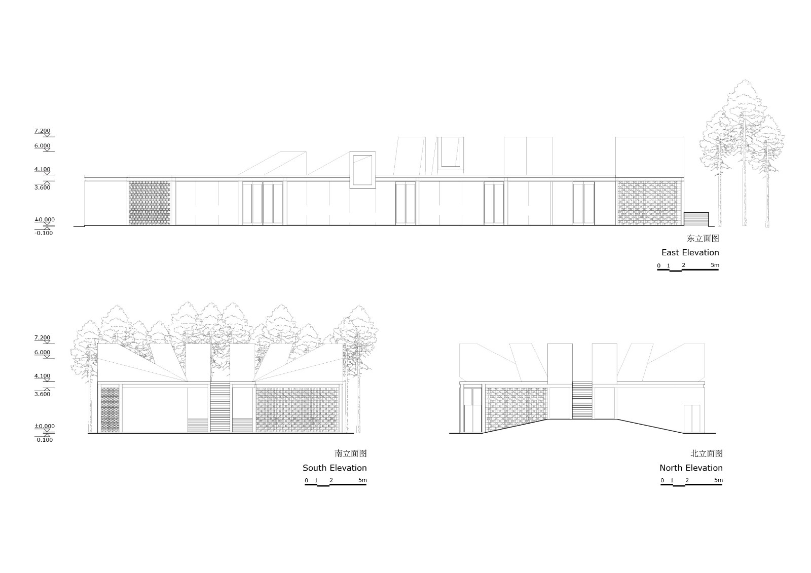 BIM建筑|景宁惠明茶工坊/ DnA_Design and Architecture
