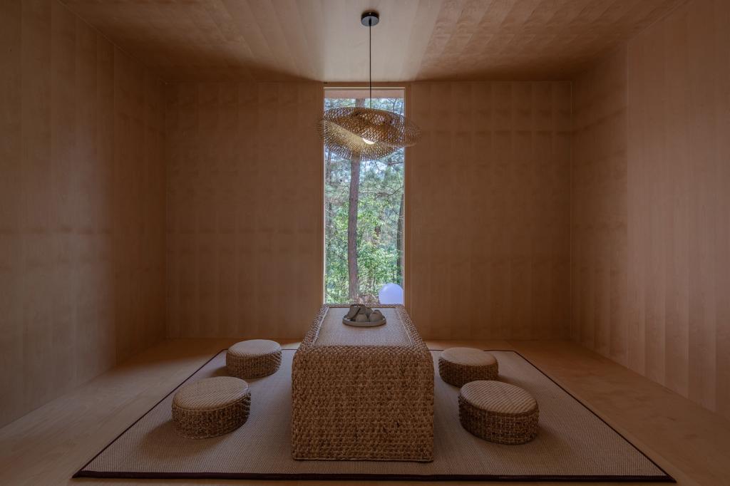 BIM建筑|高山流水 松林里的红色石屋 / 素建筑设计事务所