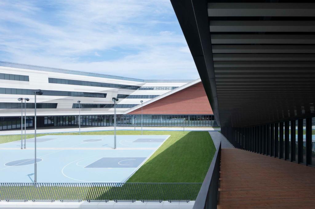 BIM建筑|北京人大附中航天城学校 / 北京市建筑设计研究院