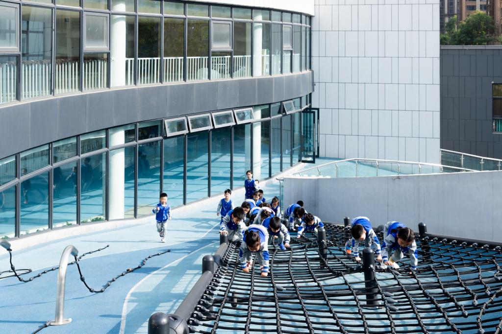 BIM建筑|龙泉天立小学及幼儿园 / 间至设计