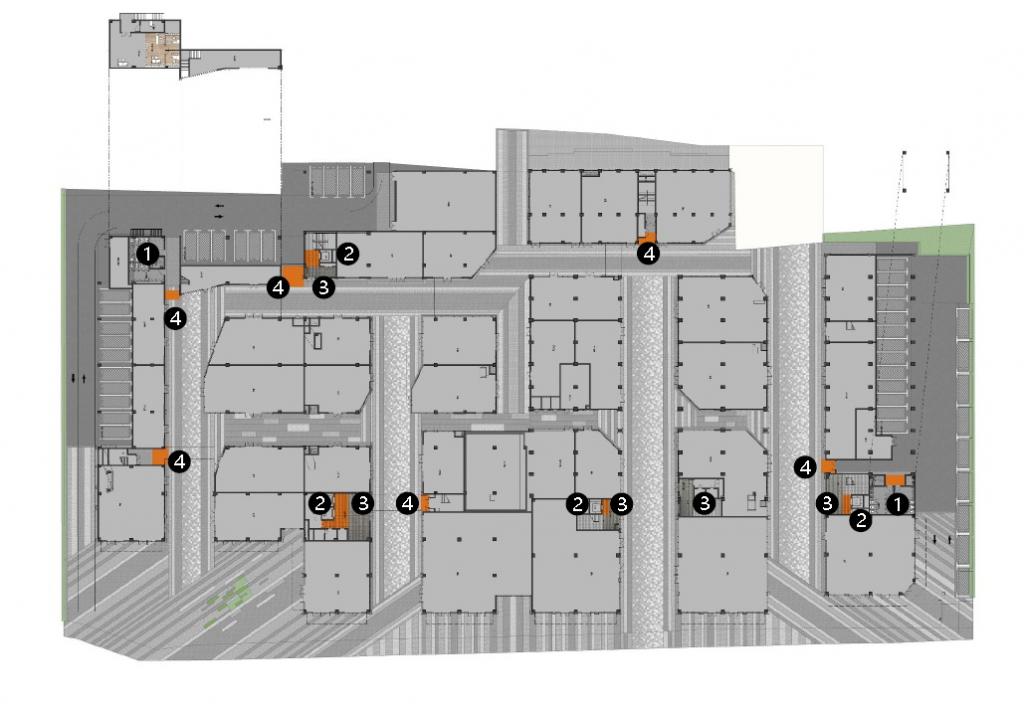 BIM建筑|打开脑洞、创意回路——8号桥沈半路文创办公园区改造 / 予舍予筑