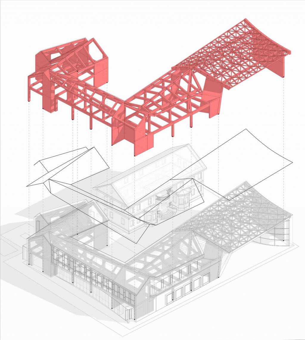 BIM建筑|苏州“狮子口”遗址环境保护与扩建 / 上海日清