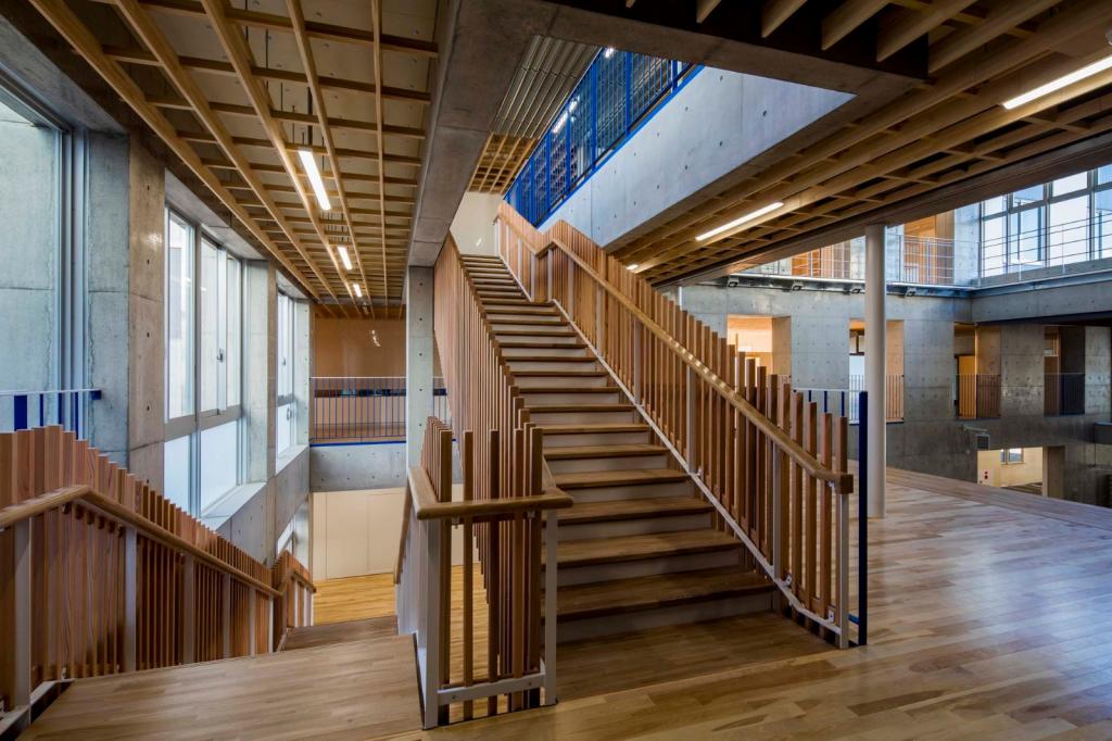 BIM建筑|下妻市立下妻中学 / 三上建筑事务所