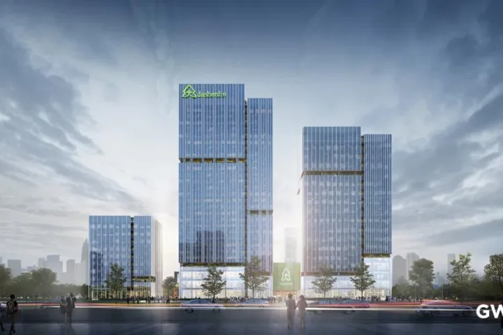 BIM建筑|大参林医药集团荔湾运营中心 / GWP