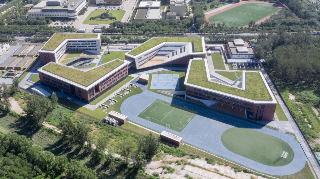 BIM建筑|北京人大附中航天城学校 / 北京市建筑设计研究院