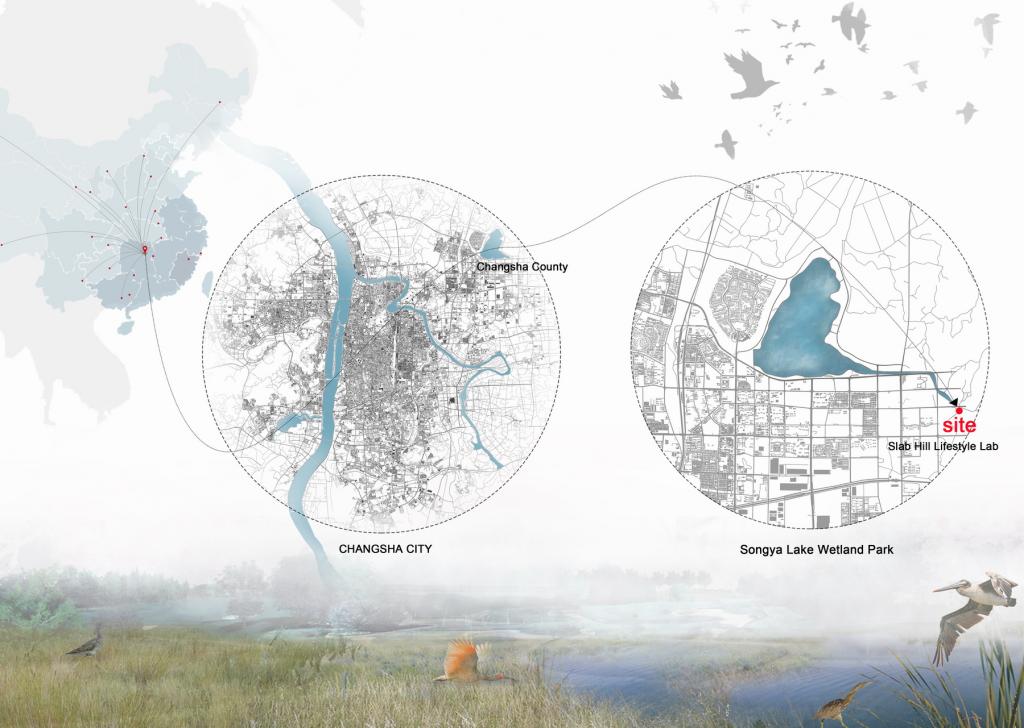 BIM建筑|日常风景下自然生长的空间：“伞之丘”生活方式集合店 / line+建筑事务所+gad