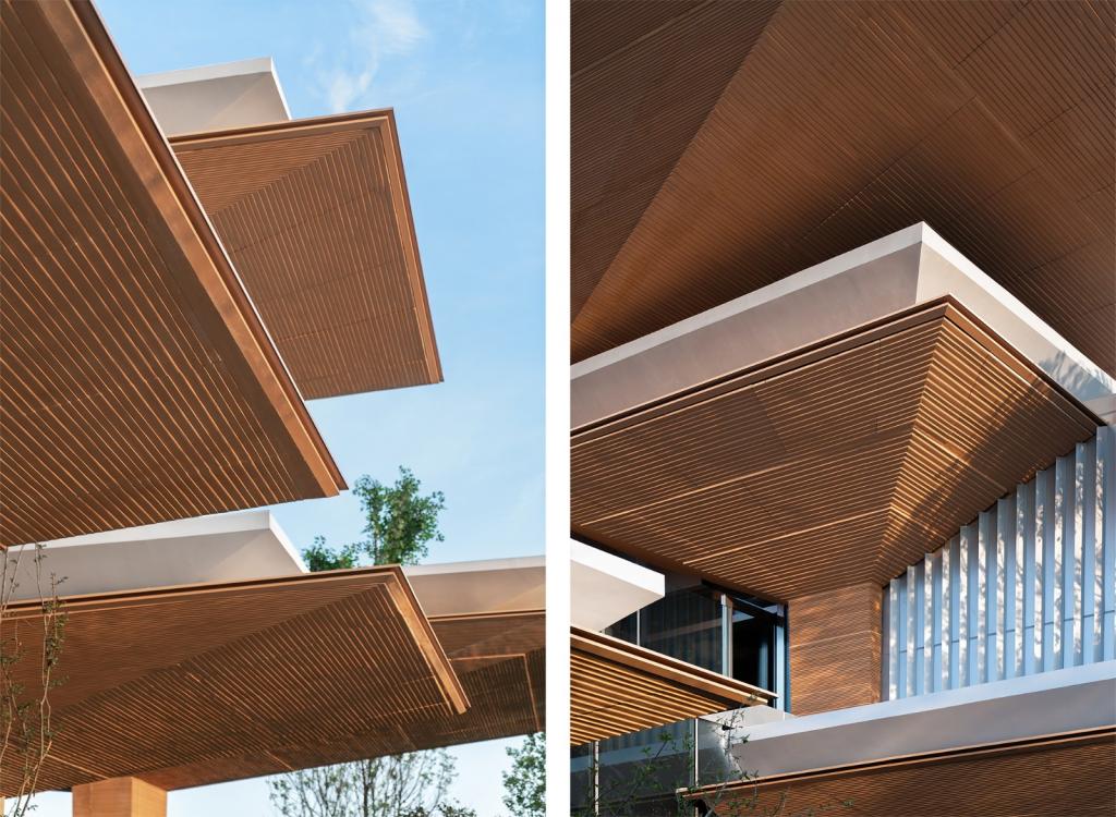 BIM建筑|日常风景下自然生长的空间：“伞之丘”生活方式集合店 / line+建筑事务所+gad