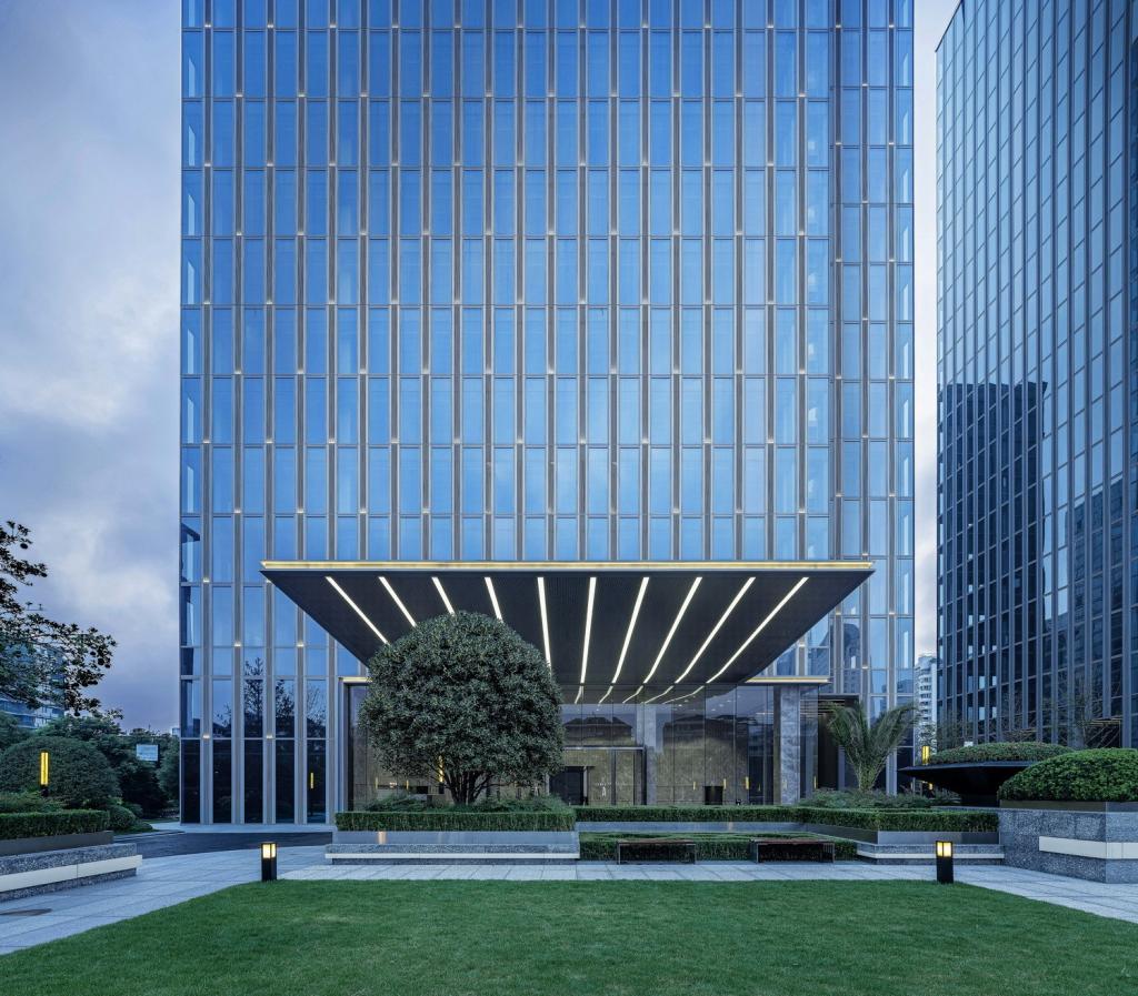 BIM建筑|谦和的城市原点，杭州滨绿大厦 / gad