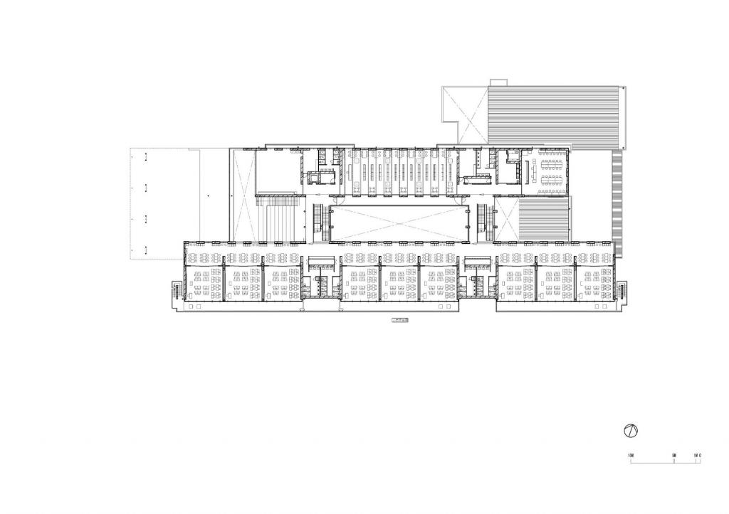 BIM建筑|下妻市立下妻中学 / 三上建筑事务所