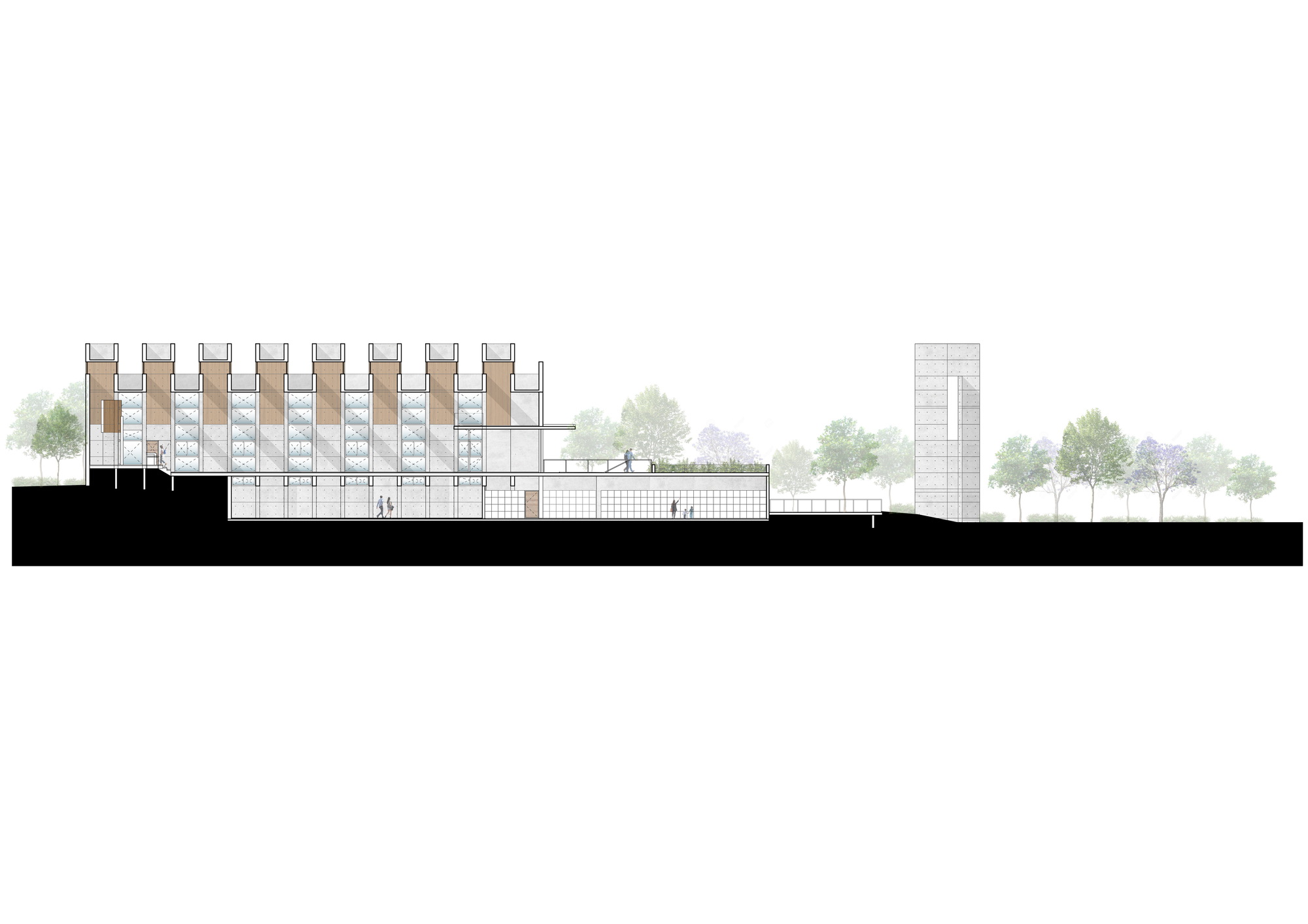 BIM建筑|新火典礼教堂 / WRKSHP arquitectura | urbanismo