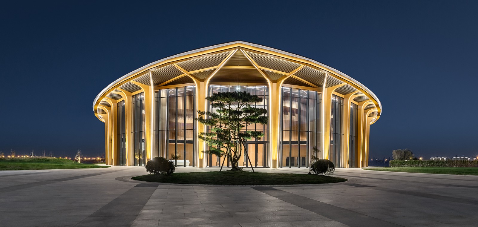 BIM建筑|滴水湖会议中心/ DC国际·c+d设计中心