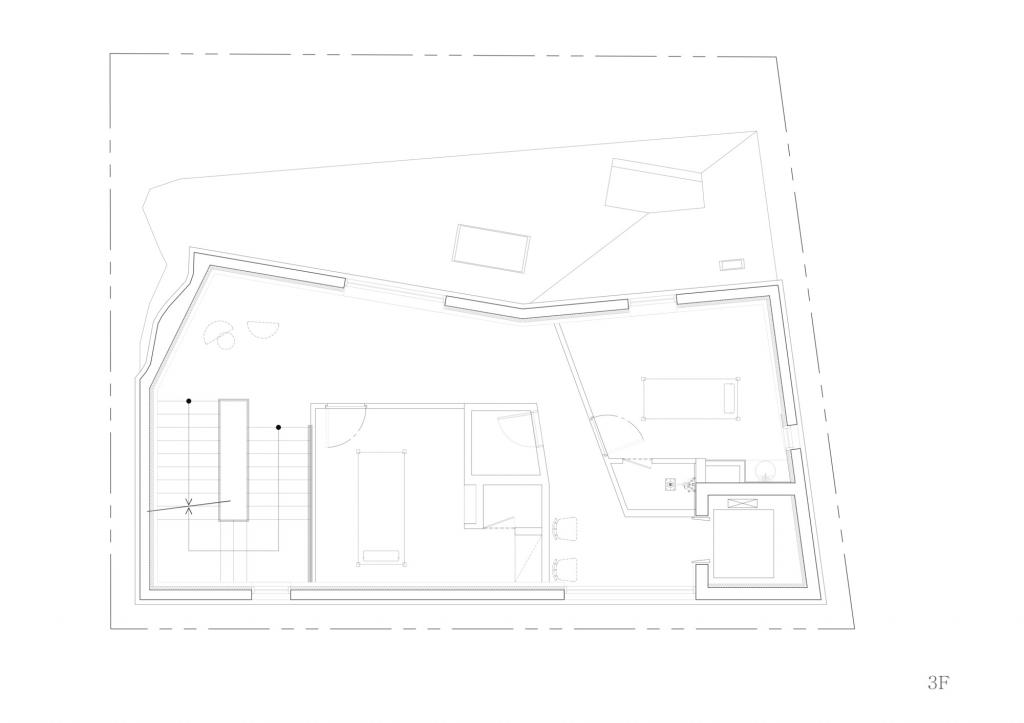 BIM建筑|斜棱锥形混凝土建筑，Areuke 水疗中心 / Chiasmus Partners