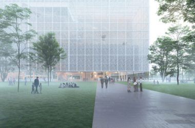 BIM建筑|藤本壮介设计有透明立面的深圳展览馆-BIM建筑网