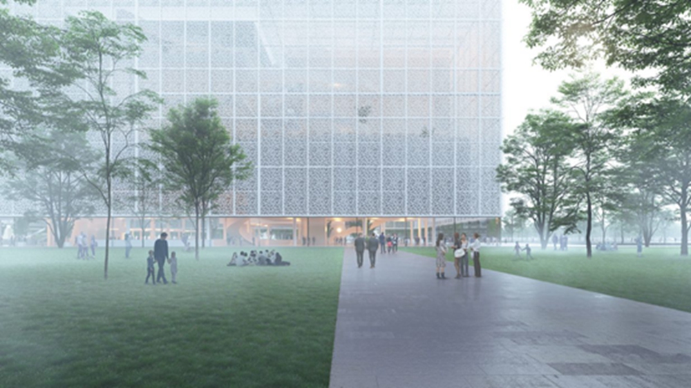 BIM建筑|藤本壮介设计有透明立面的深圳展览馆