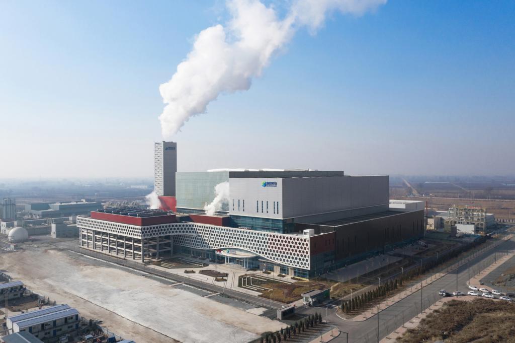 BIM建筑|太原生活垃圾焚烧发电厂 / AIA Life Designers