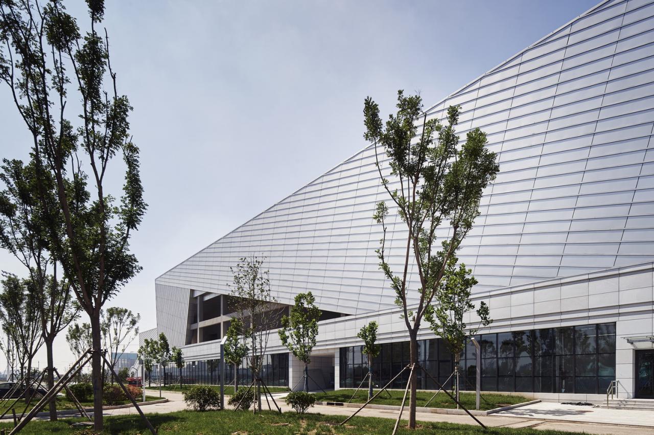 BIM建筑|济南山东第一医科大学文体中心 / 天津大学设计总院·顾志宏工作室