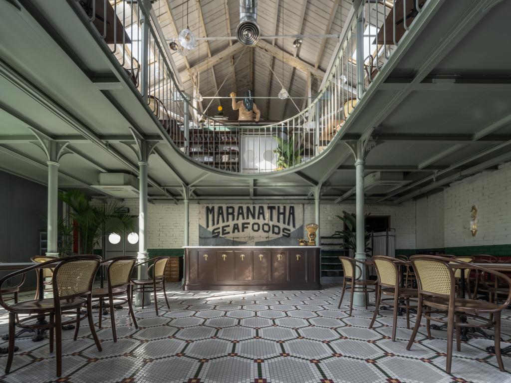 BIM建筑|工业建筑如何改造为泰式茶餐厅？ / 三厘社triostudio