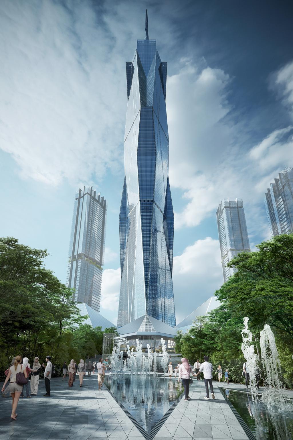 BIM建筑|Merdeka 118大楼，吉隆坡 / Fender Katsalidis