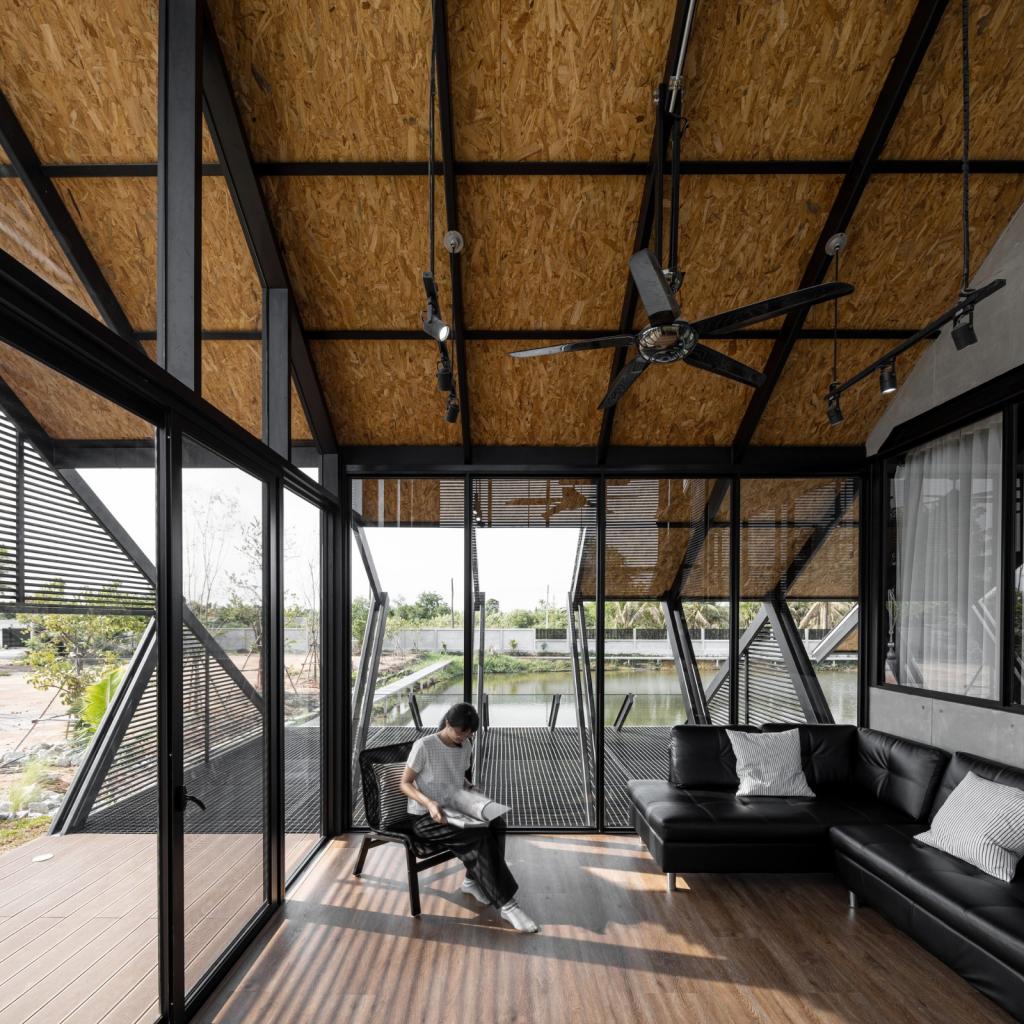 BIM建筑|三角屋，后院私宅 / TOUCH Architect