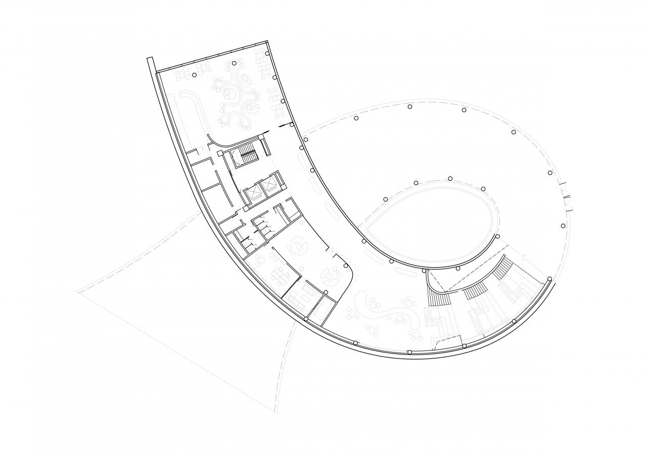BIM建筑|眺望泰山的窗口：泰山佑游客中心 | line+WORK