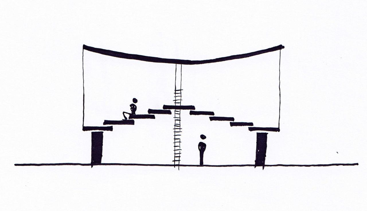 BIM建筑|桥廊：上海三联书店·黄山桃源店 / 来建筑设计工作室