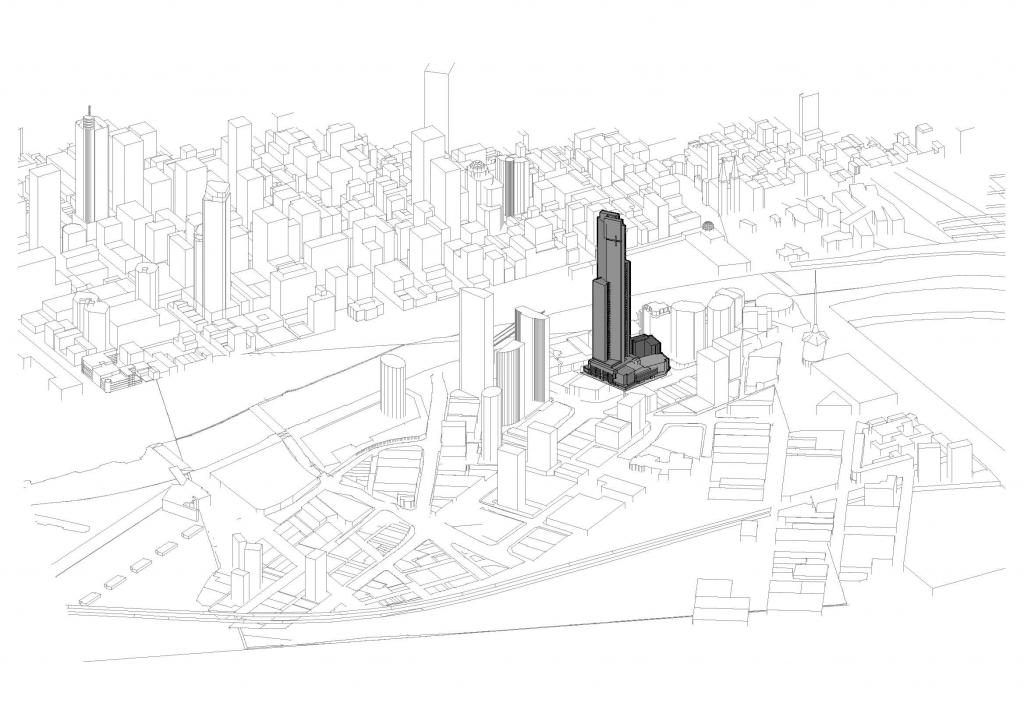 BIM建筑|Eureka Tower 尤里卡大厦，墨尔本 / Fender Katsalidis