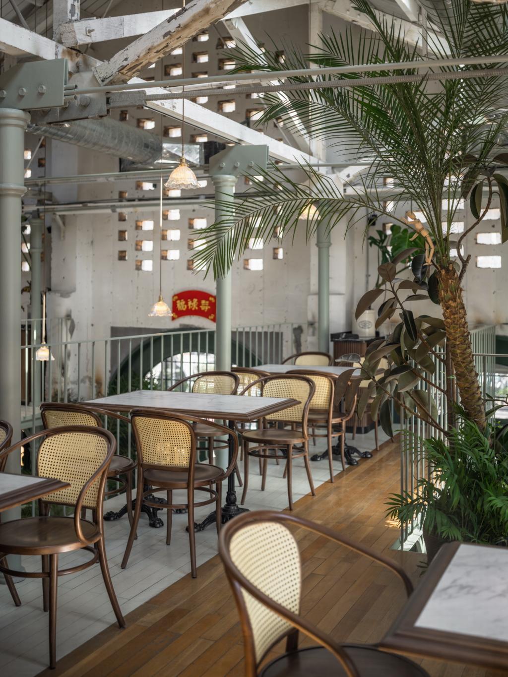 BIM建筑|工业建筑如何改造为泰式茶餐厅？ / 三厘社triostudio