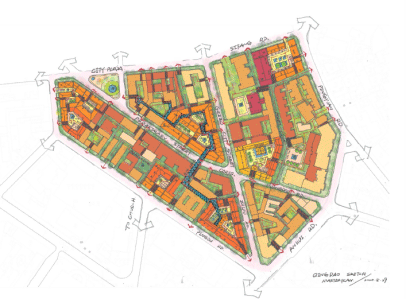 BIM建筑|城市核心区再开发设计思考 / ZWA卓时水石