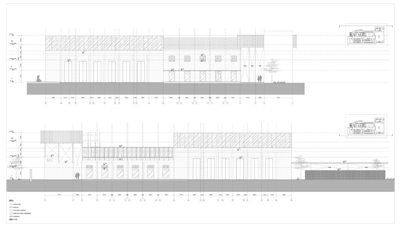 BIM建筑|桐乡东浜头村双创客厅改造 | 上海严旸建筑设计工作室