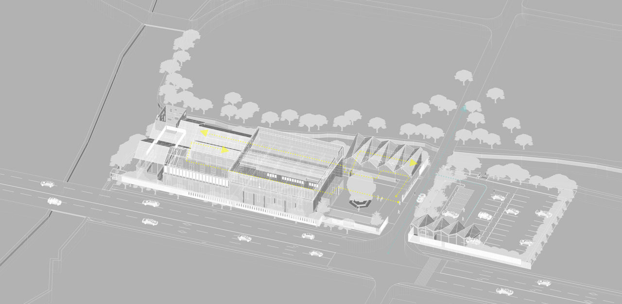 BIM建筑|桐乡东浜头村双创客厅改造 | 上海严旸建筑设计工作室