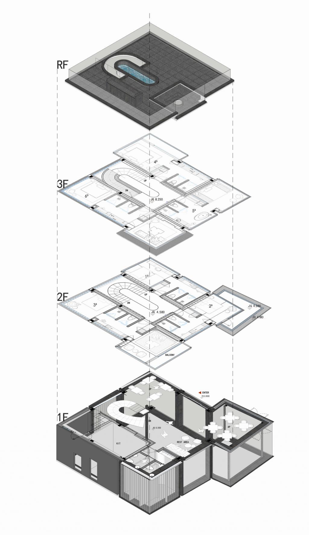 BIM建筑|丛林魔方12³-浅境 / 素建筑设计事务所 SUA