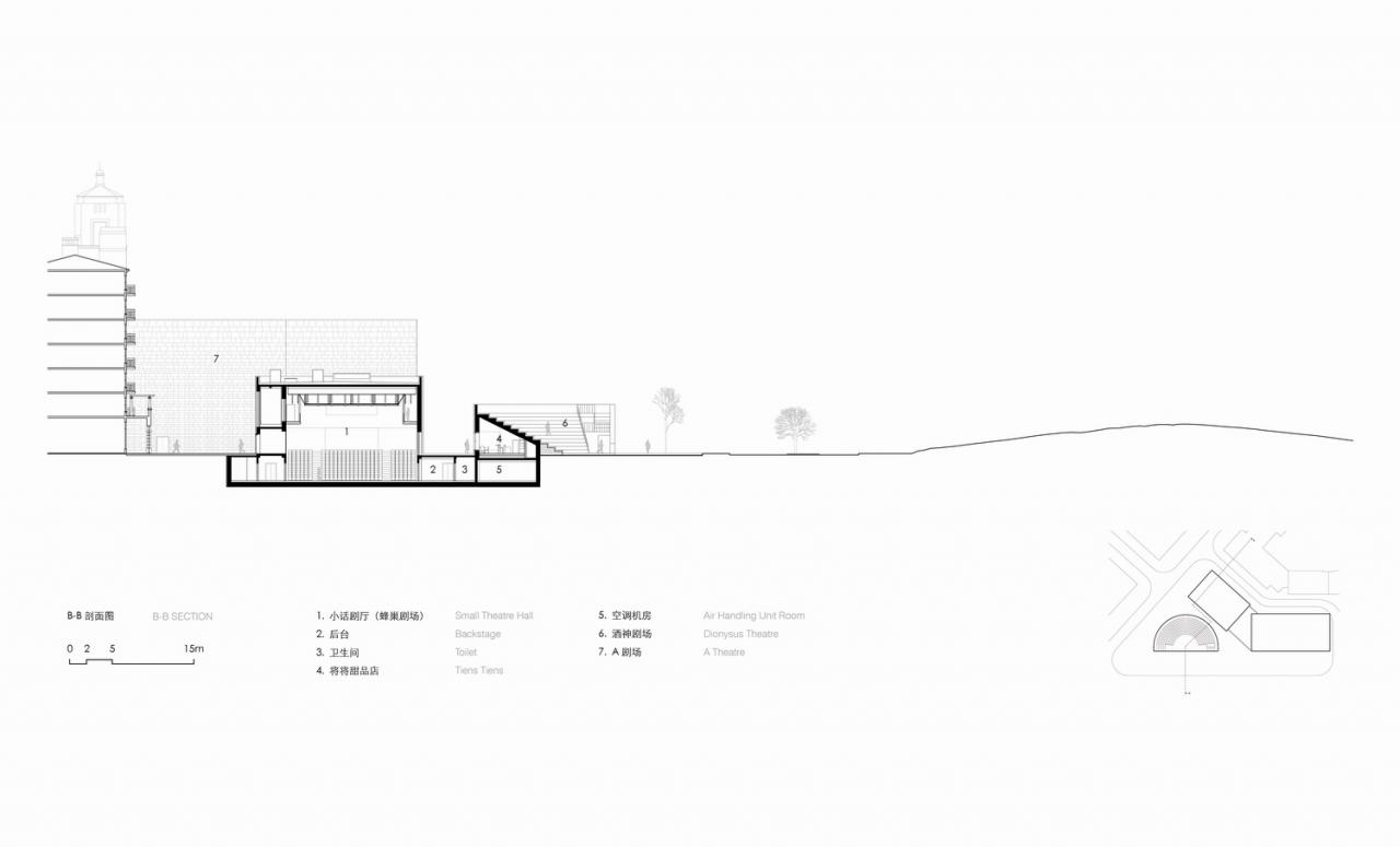 BIM建筑|阿那亚剧场 Aranya Theatre / 迹·建筑事务所（TAO）