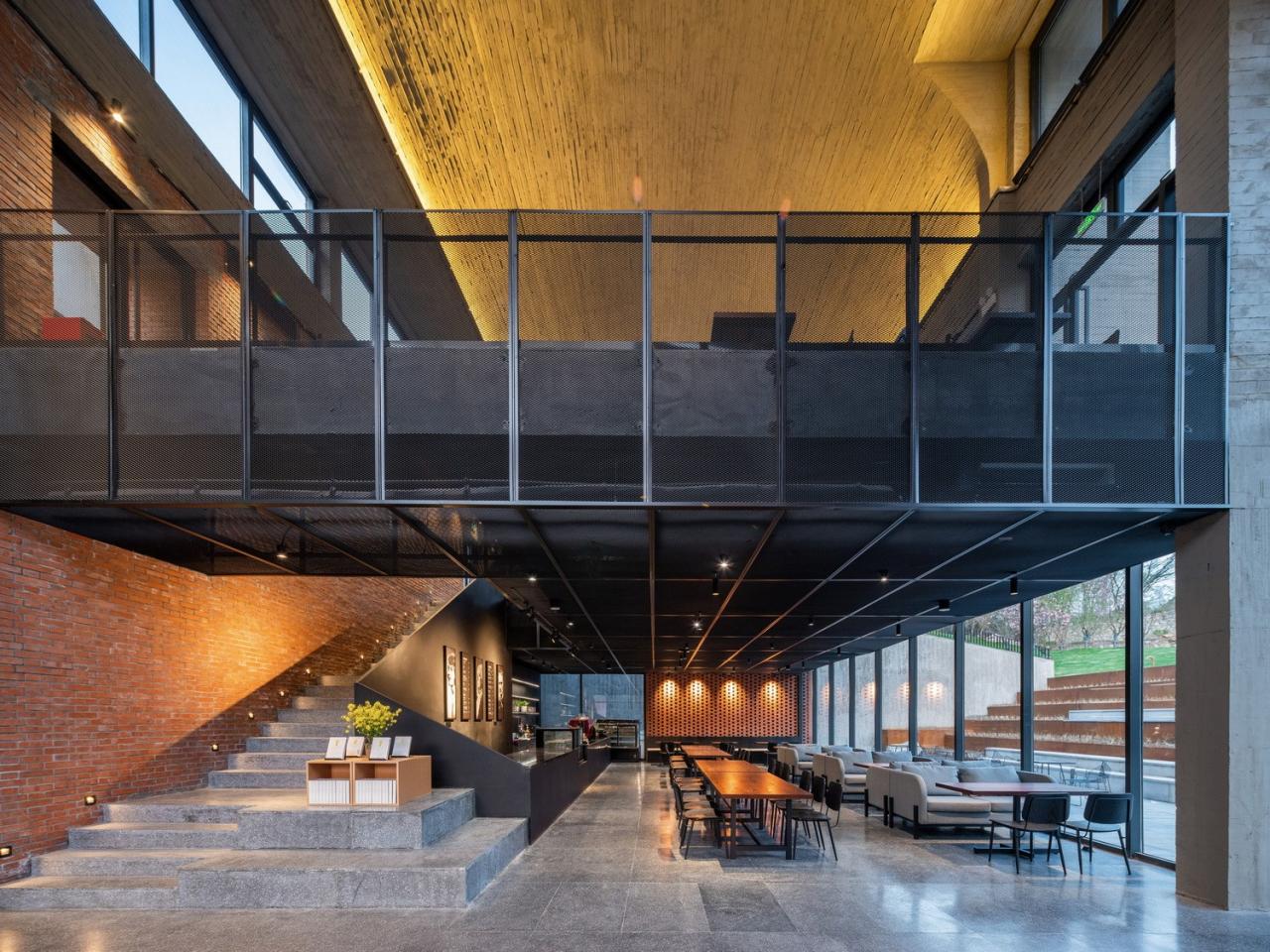 BIM建筑|南京先锋汤山矿坑书店 / 东南大学建筑学院 + 艺合境建筑事务所