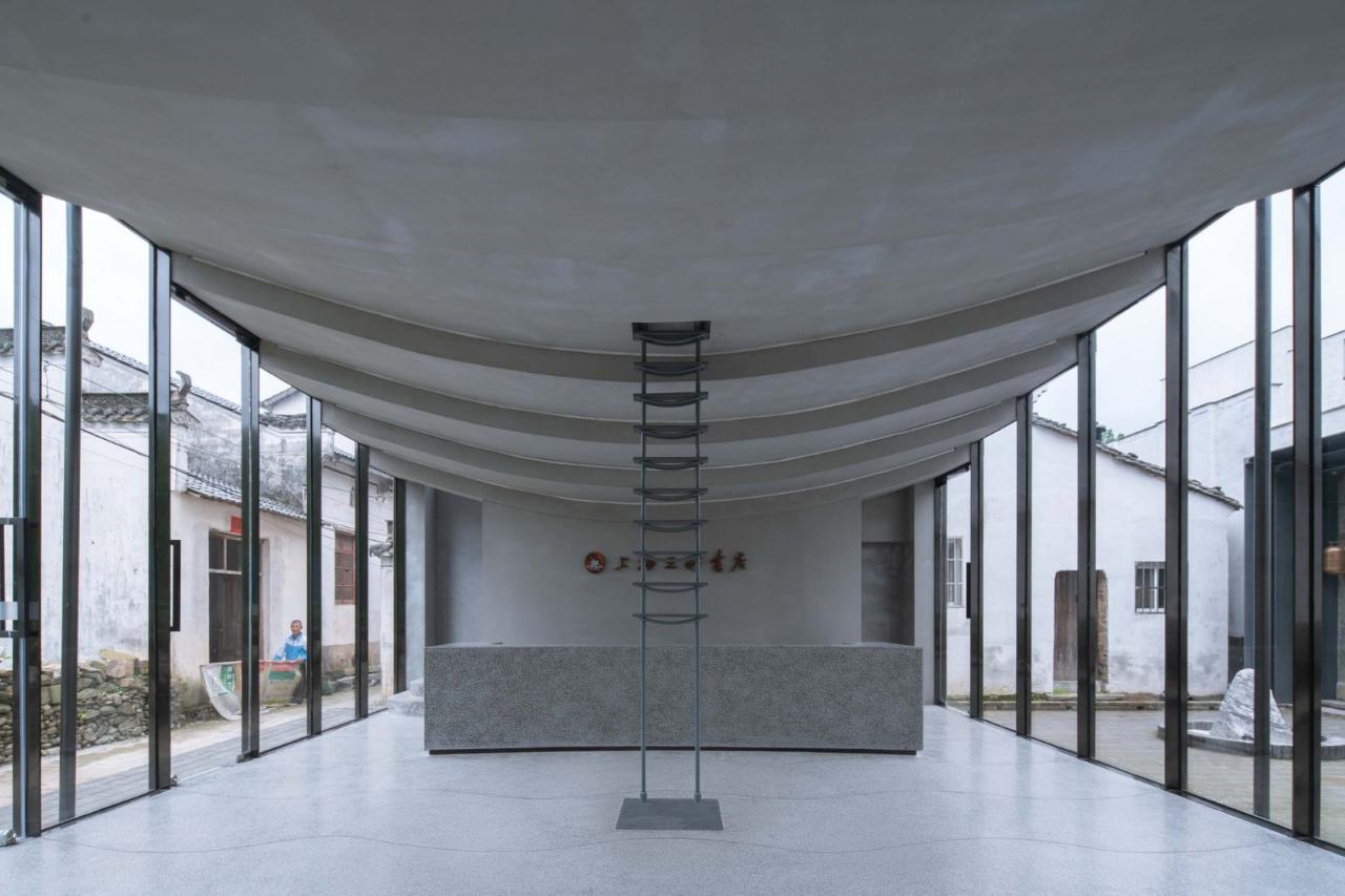 BIM建筑|桥廊：上海三联书店·黄山桃源店 / 来建筑设计工作室